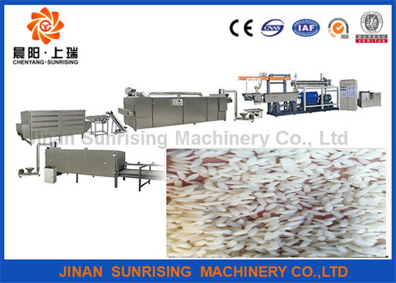 China Voller automatischer Reis-Hauch, der Maschine, kundenspezifischen künstlichen Reis herstellt Maschine herstellt fournisseur