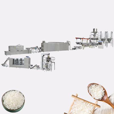 künstlicher Produktlinie-Doppelschneckenextruder des Reis-60kw Multifunktions