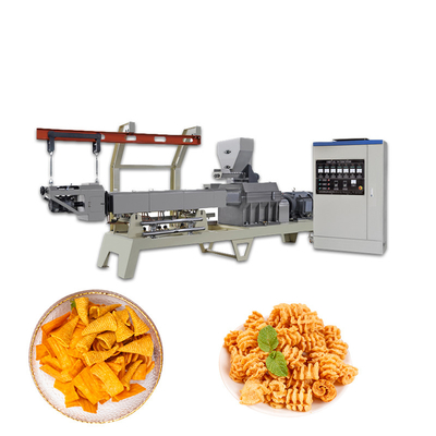 Schraubenzieher-Maschine 200KG/H SS 201 304 Fried Snack Production Line Double