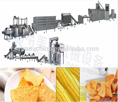 Flexible gebackene Dreieck-Tortilla Chips Processing Line 400kg/H