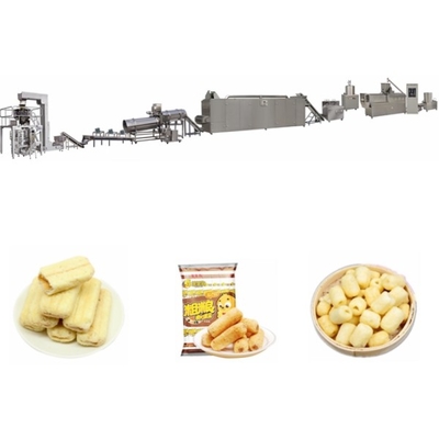 Delta-Inverter stieß Kern-füllende Snack-Food-Produktlinie luft